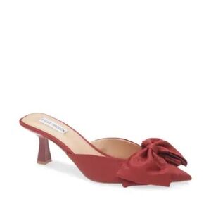 Steve Madden Burgundy Heeled Sandals